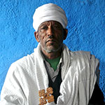 Melaskina is a priest in the Ethiopian Orthodox Church