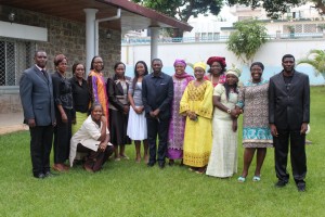 Members of the Civil Society Advisory Group in Cameroon