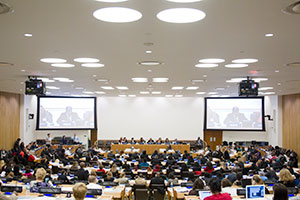 UN Women held a forum on the theme, “Challenges and achievements in the implementation of the Millennium Development Goals for women and girls: The road ahead”. The event was organized in preparation for the 58th session of the Commission on the Status of Women.  Photo: UN Photo/JC McIlwaine
