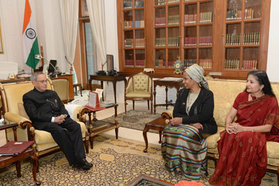 ED and EDE meeting with Indian President