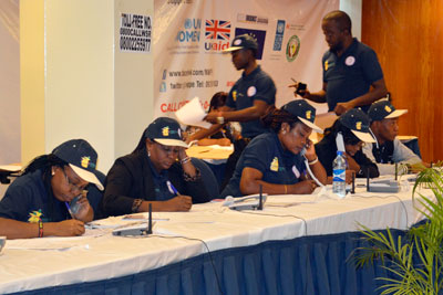 Working around the clock, 40 youth incident reporters fielded calls from the public and from election monitors across Nigeria, from 25 March – 3 April 2015.