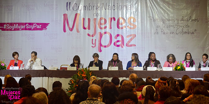 Second National Summit of Women and Peace in Bogota, Colombia, 19 – 21 September, 2016. Photo: UN Women/Mateo Rodriguez