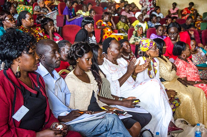 Participants at the National Women's Peace Conference on 25-26 May 2016. Photo: UN Women/Ezra York Wani