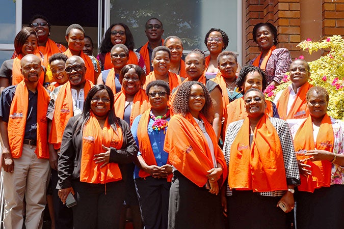 Managers from the private sector and the Confederation of Zimbabwe Industries at a Dec 1 UN Women-CZI-World Bank (WB) seminar to outline strategies and actions to advance gender equality and women’s empowerment in the private sector in Zimbabwe. Photo: UN Women