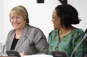 Michelle Bachelet presenta discurso frente a la Junta Ejecutiva de ONU Mujeres, 24 de enero de 2011