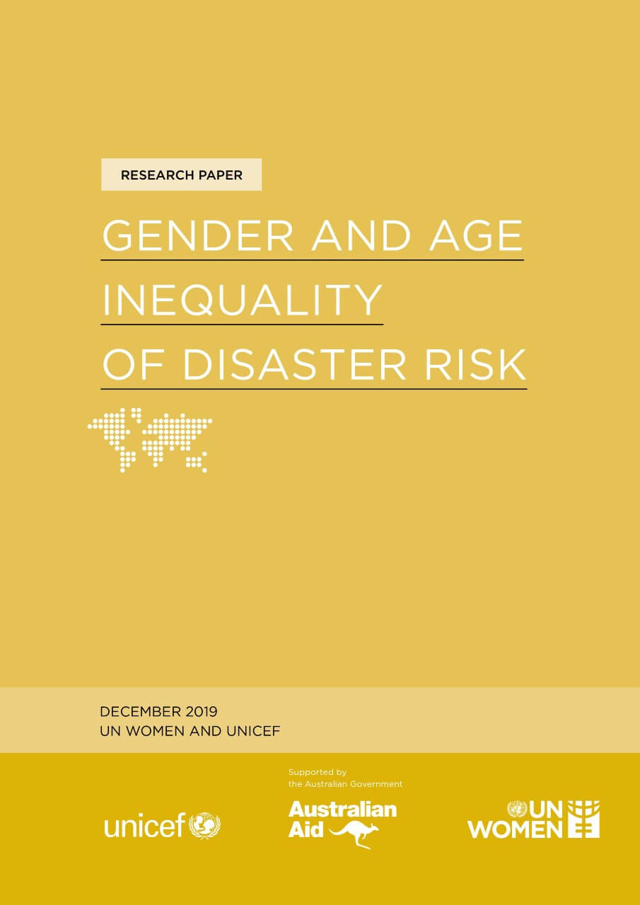 Gender and age inequality of disaster risk