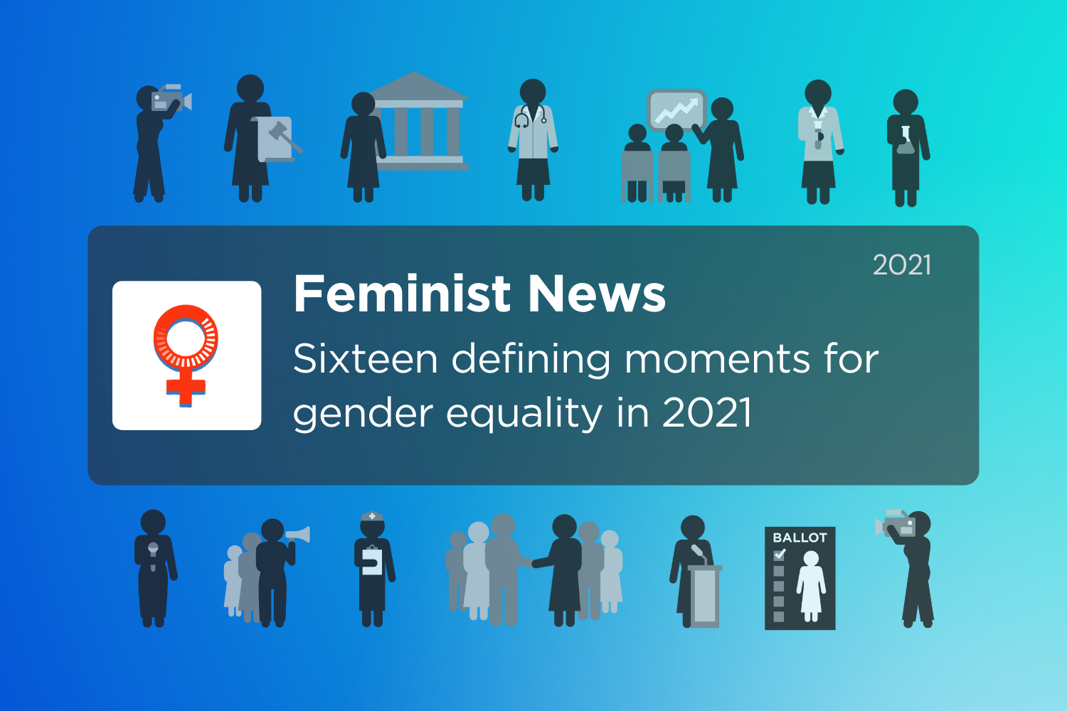 Beskrivende dok Outlook Sixteen defining moments for gender equality in 2021 | UN Women –  Headquarters