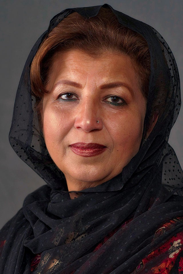 Mossarat Qadeem is the co-founder of Pakistan-based non-profit organization PAIMAN Trust.  Photo courtesy of Mossarat Qadeem. 