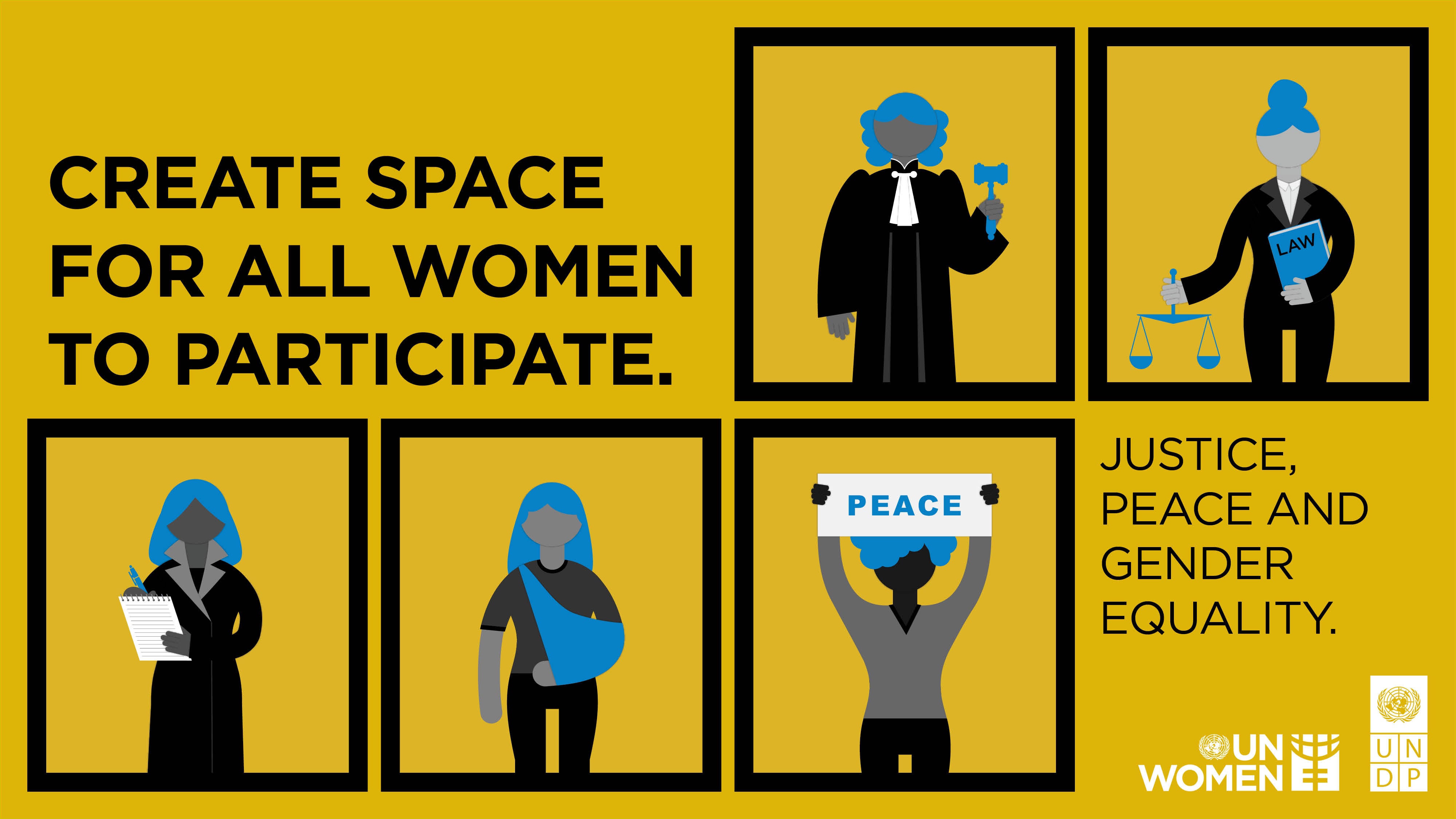Create space for all women to participate.