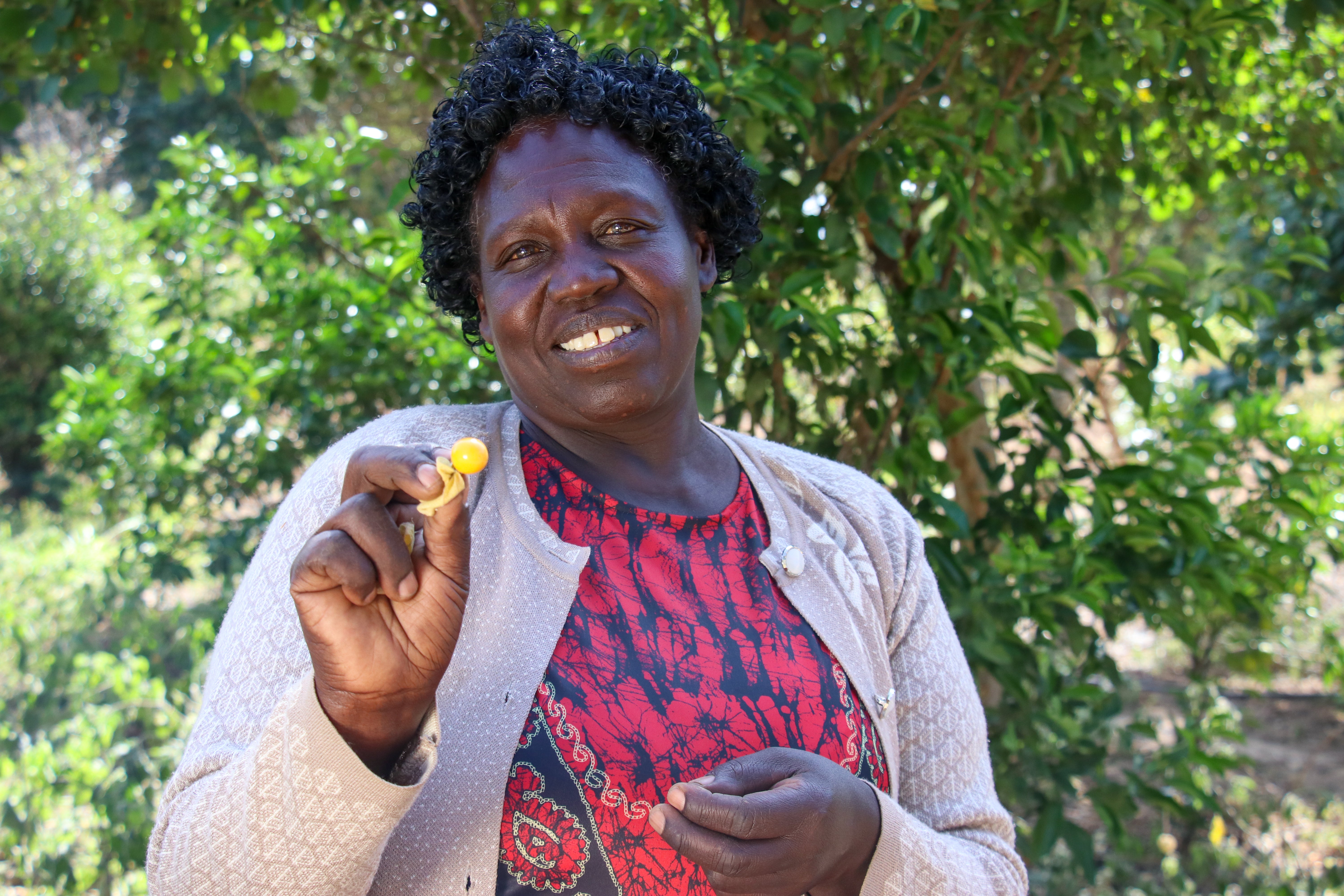 Anne Waweru has proved that communities can overcome pressures brought by extreme climate shocks. Credit: UN Women/James Ochweri