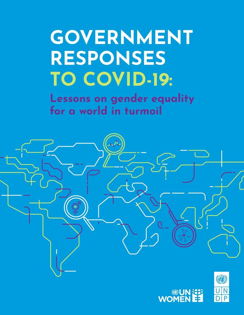Government responses to COVID-19: Lessons on gender equality for a world in turmoil (cover)