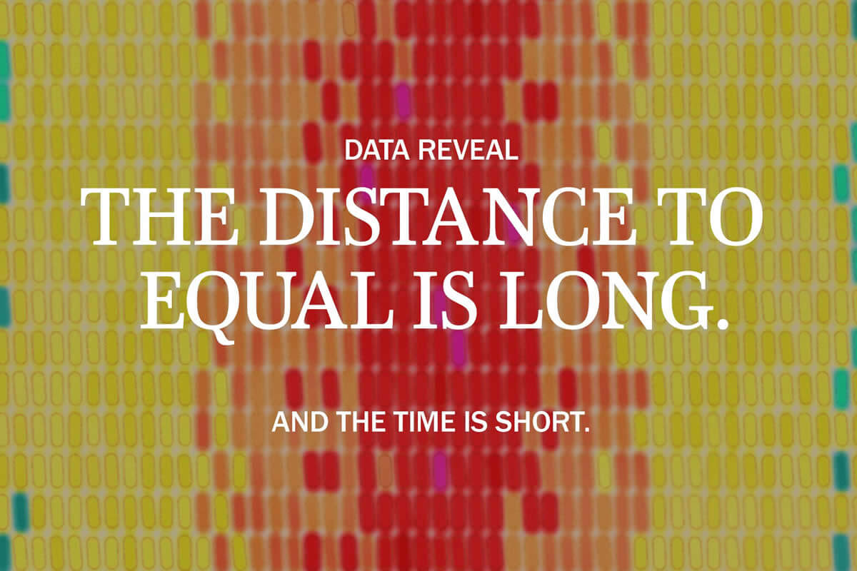 SDG 5 - The distance to equal is long. Time is short.