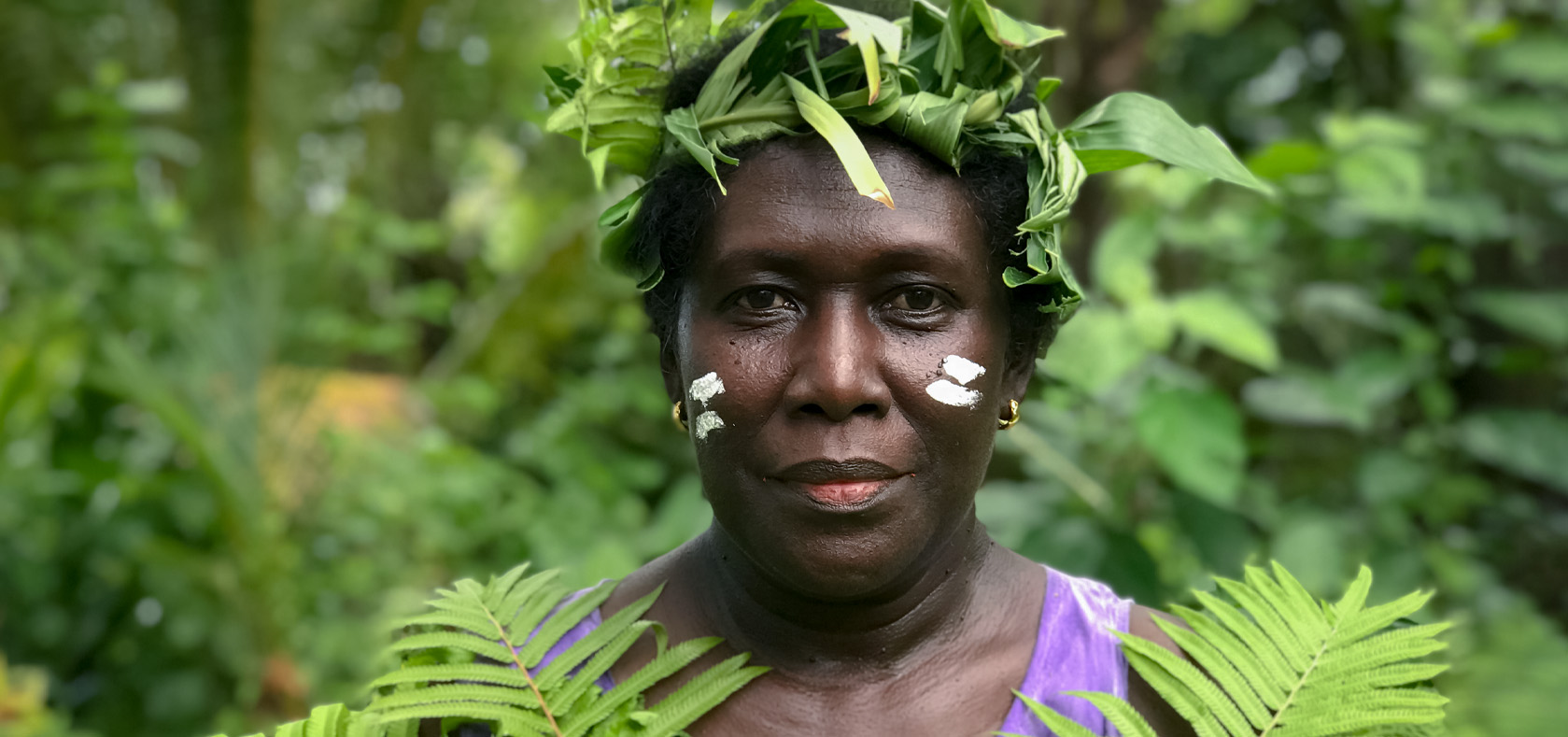 Rendy Solomon, from Gizo, Solomon Islands. She is an advocate for women leading climate solutions and heads a collective called Plasticwise Gizo. Photo: United Nations/Rose