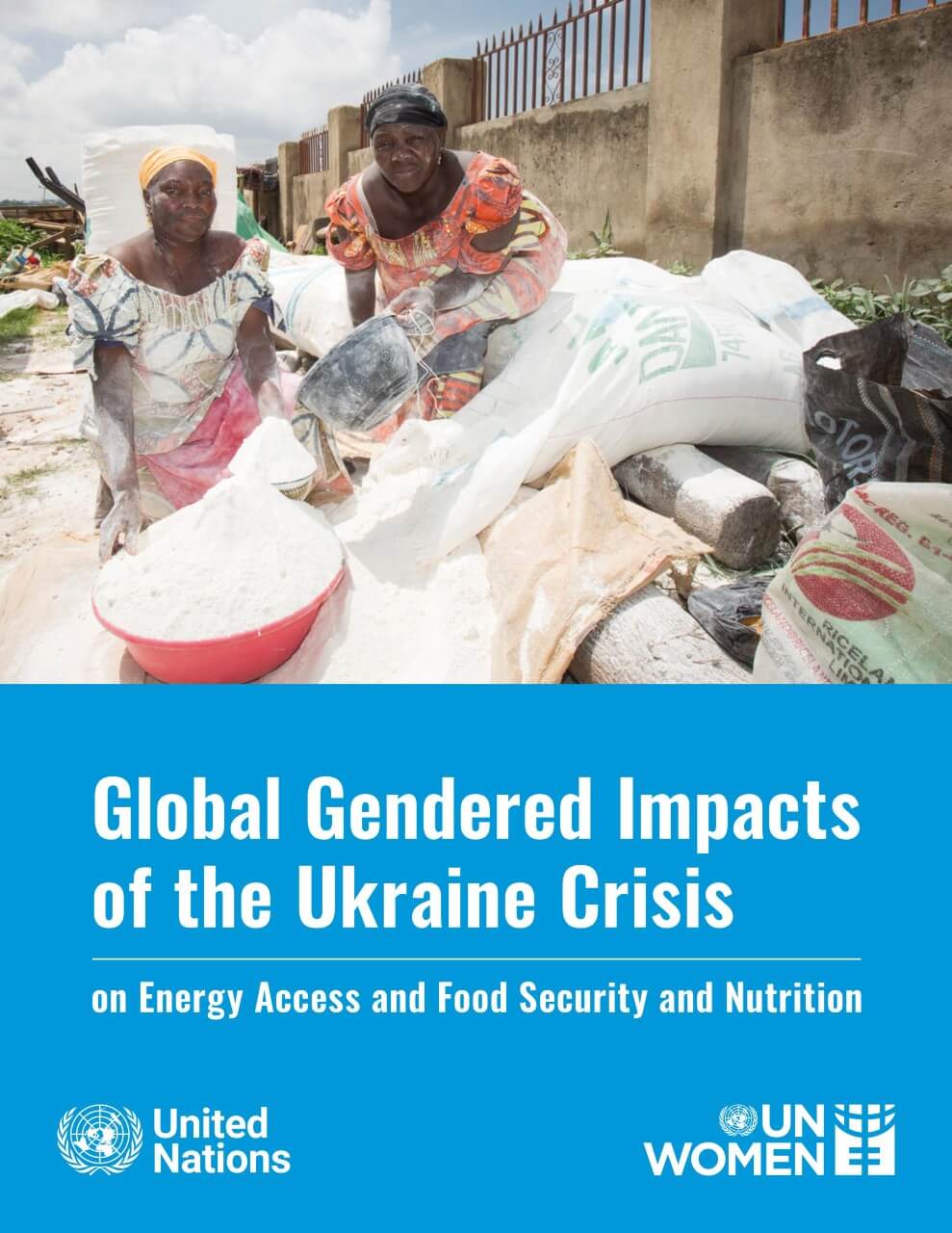 Global gendered impacts of the Ukraine crisis on energy access and food, security, and nutrition