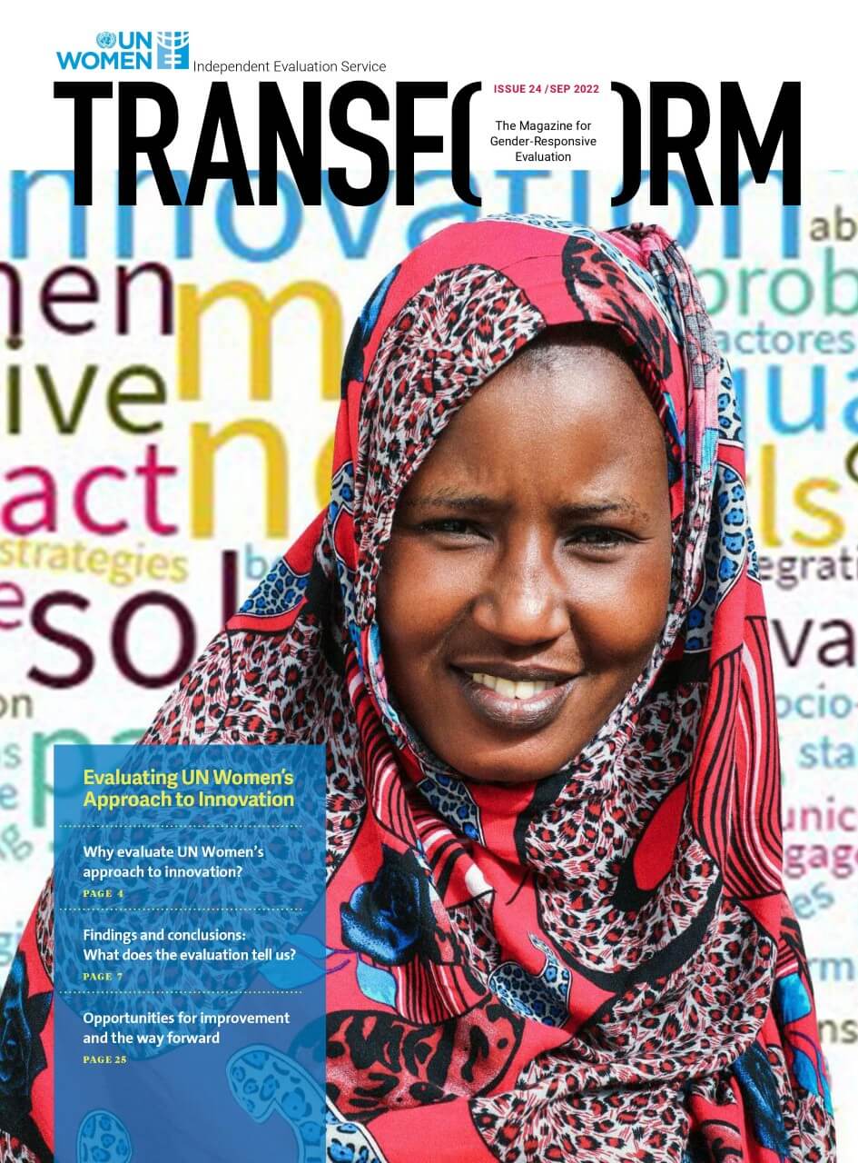 TRANSFORM – The magazine for gender-responsive evaluation – Issue 24, September 2022