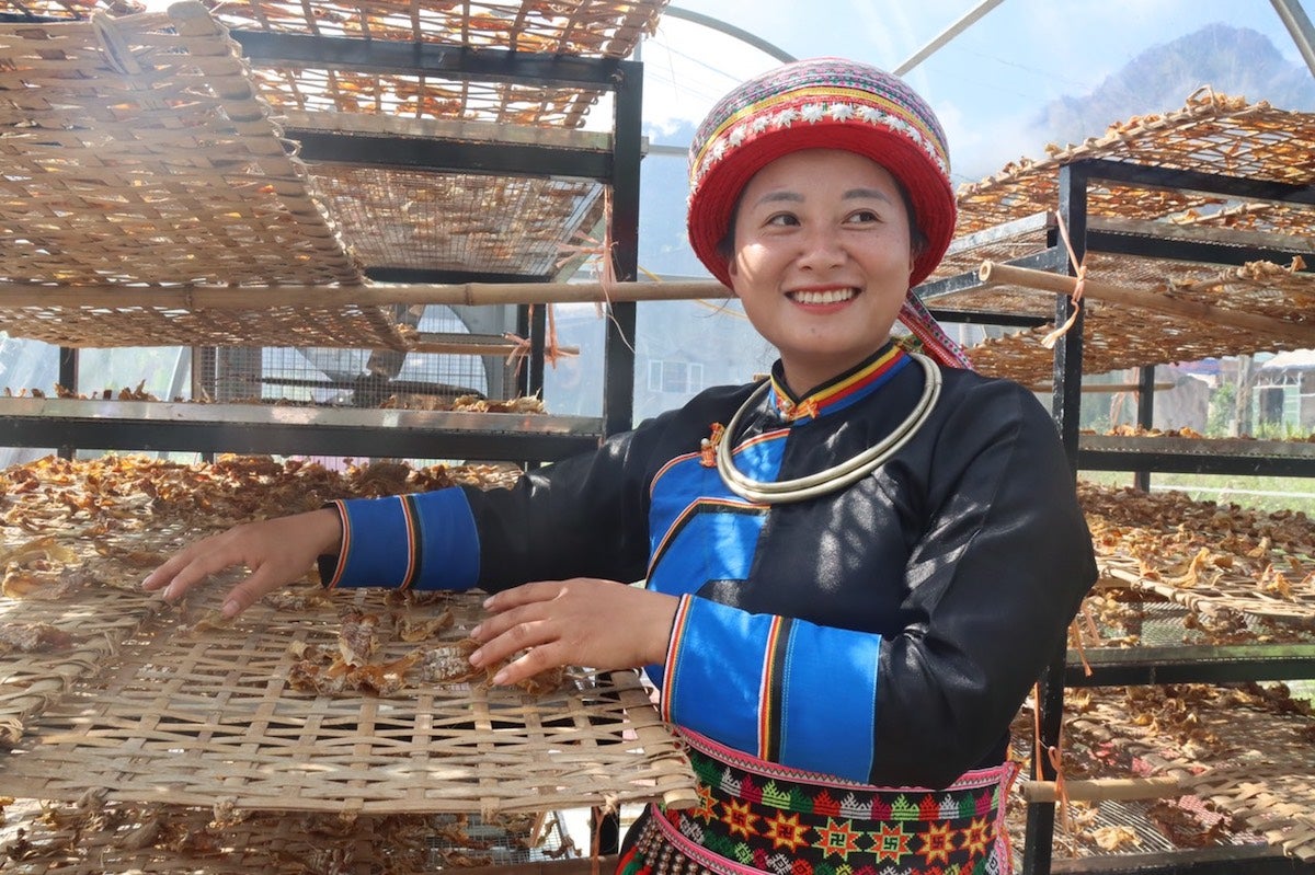 Beneficiaries of the EmPower project in Bắc Kạn Province, Viet Nam. Photo: UN Women/Hoang Thao