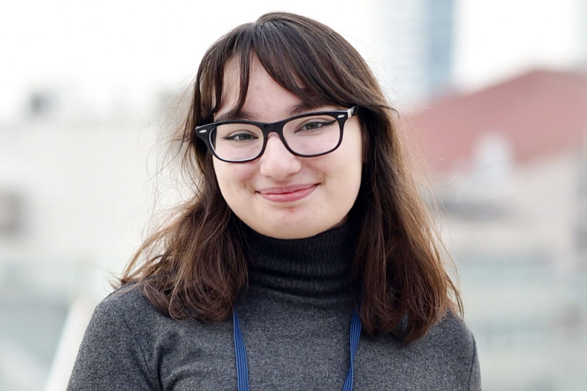 Dilanaz Güler, from Türkiye, is a 19-year-old gender equality and anti-violence activist and the founder of Youth for Digital Literacy. Photo courtesy of Dilanaz Güler.