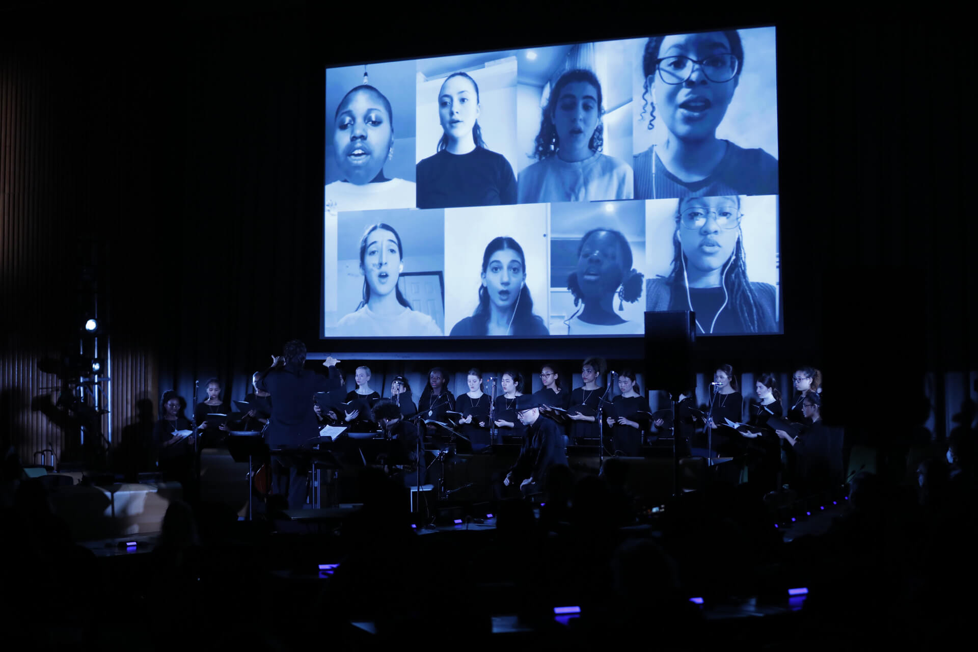 The “Con Alma” concert was held at the Trusteeship Chamber in United Nations Headquarters. Photo: UN Women/Ryan Brown