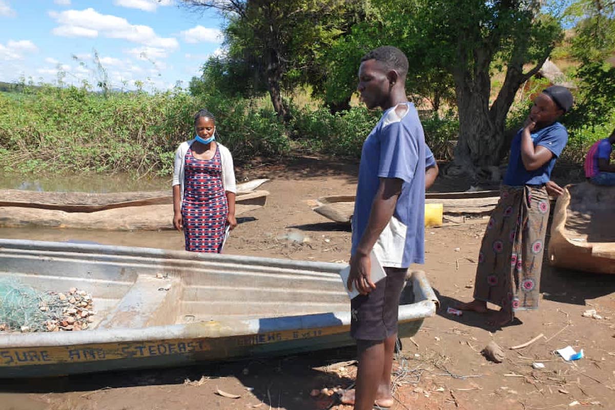 Through the RISE grants challenge, ActionAid Zambia and their implementing partner Young Women's Christian Association (YWCA) will address sex-for-fish exploitation and gender-based violence while promoting the sustainable management of fisheries resources. Photo: ActionAid Zambia