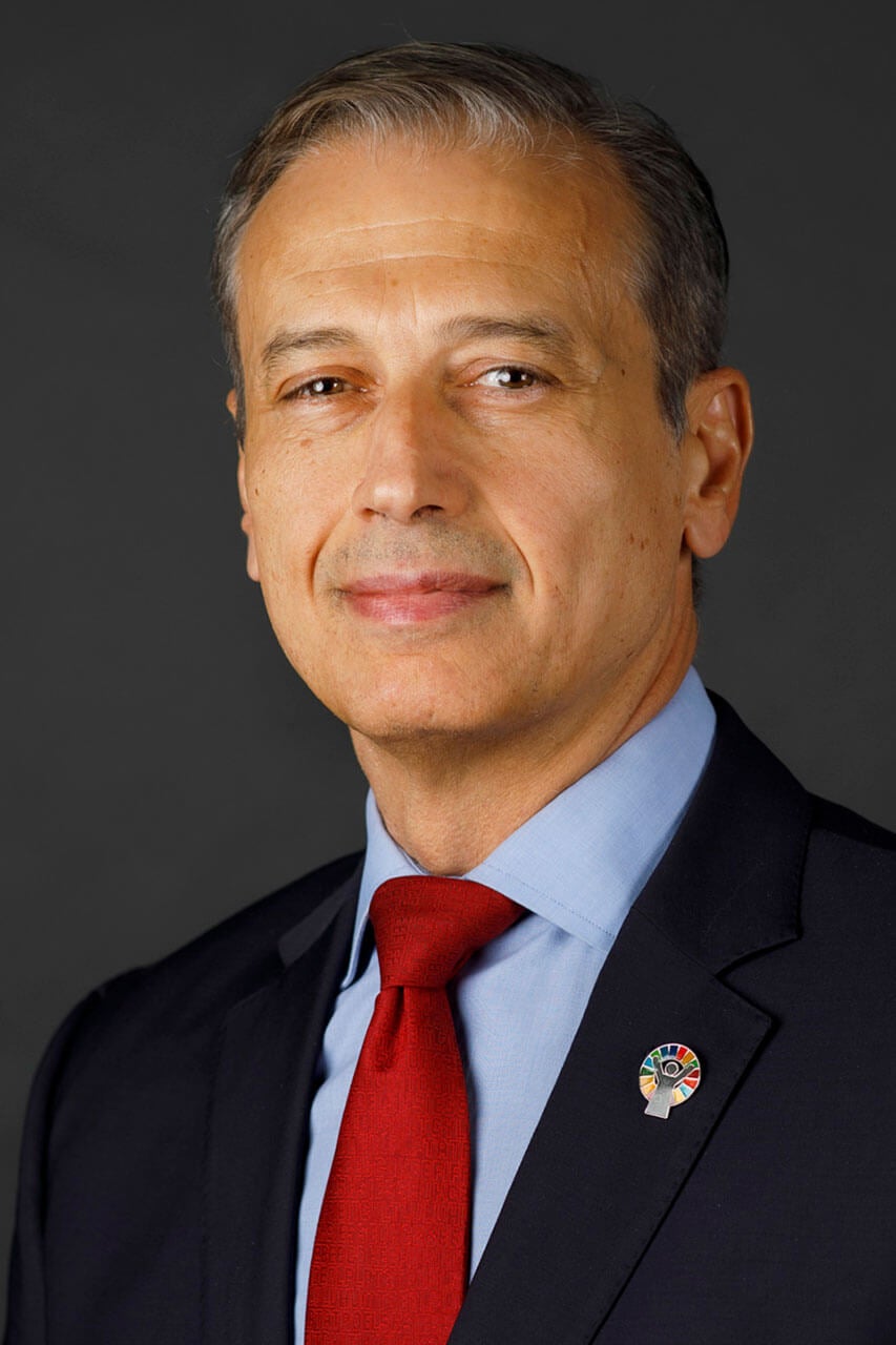 Mr. Moez Doraid, Director, Management and Administration Division, and Deputy Executive Director for UN Coordination, Partnerships, Resources and Sustainability, a.i. Photo: UN Women/Ryan Brown.