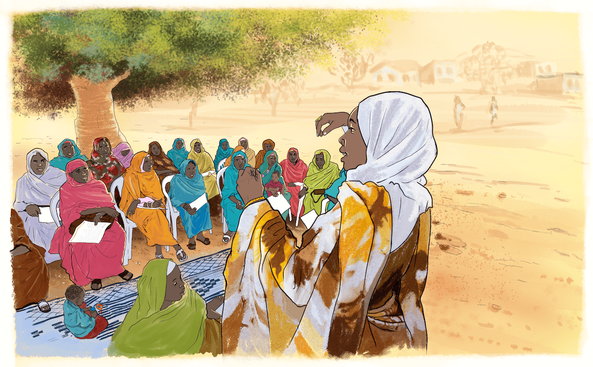 Women lead the humanitarian response in Sudan