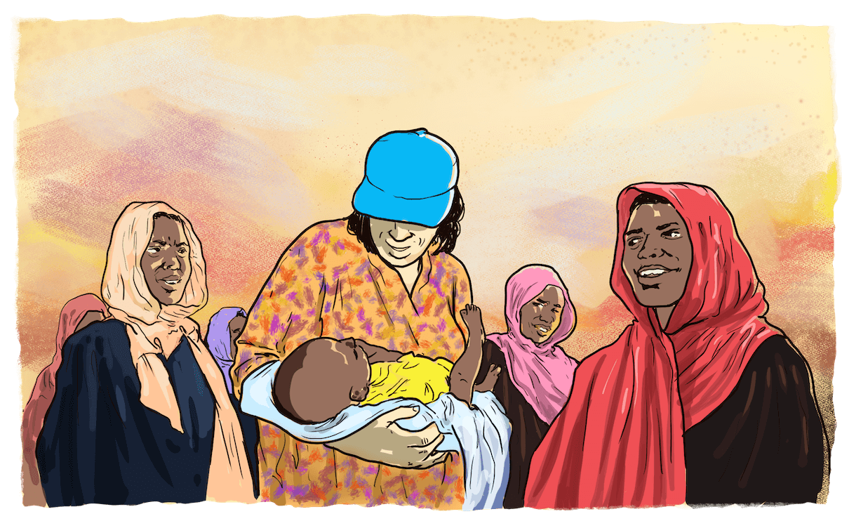 Women lead humanitarian action in Sudan