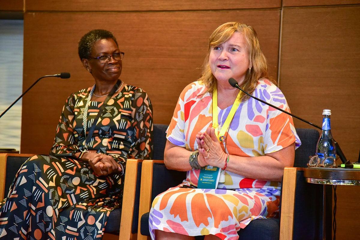 Maria-Noel Vaeza, Generation Equality project Executive at the “Preventing violence against women: From evidence to action” session. Photo: UN Women/James Ochweri.