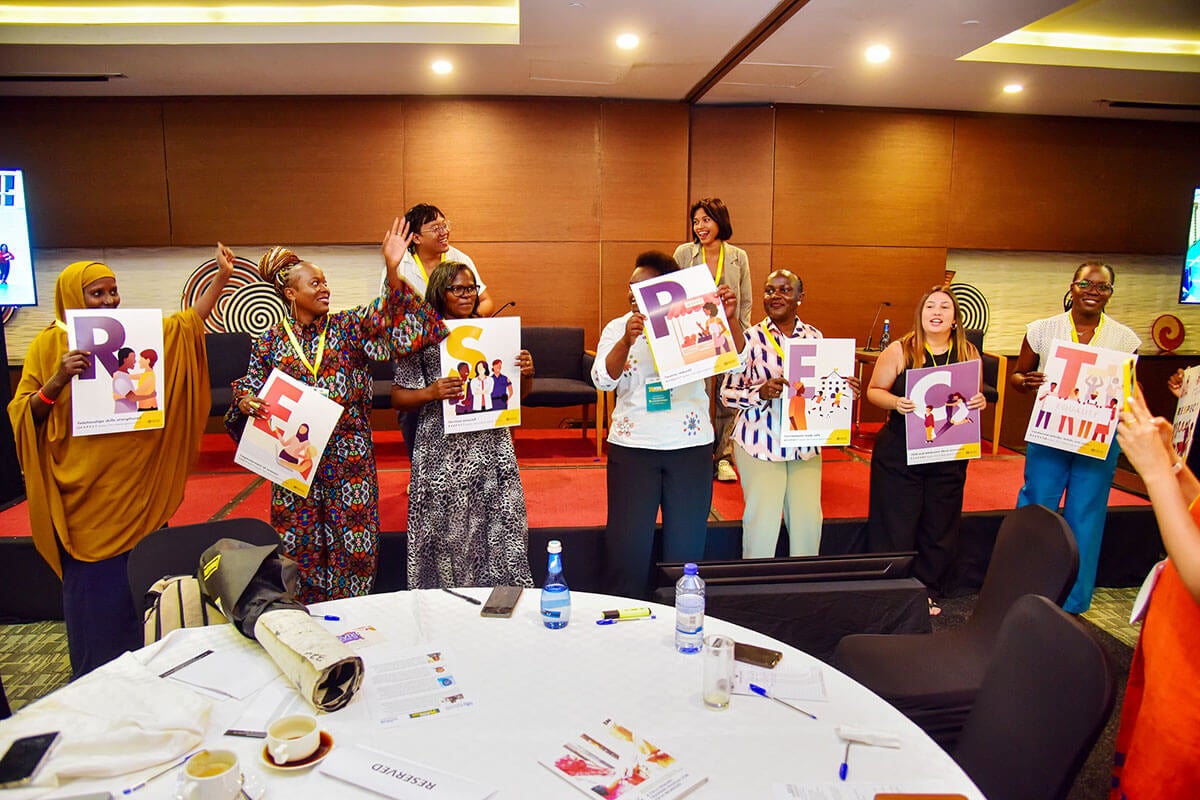 Participants at the WHO and UN Women pre-conference event on preventing and responding to violence against women and girls. Photo: UN Women/James Ochweri.