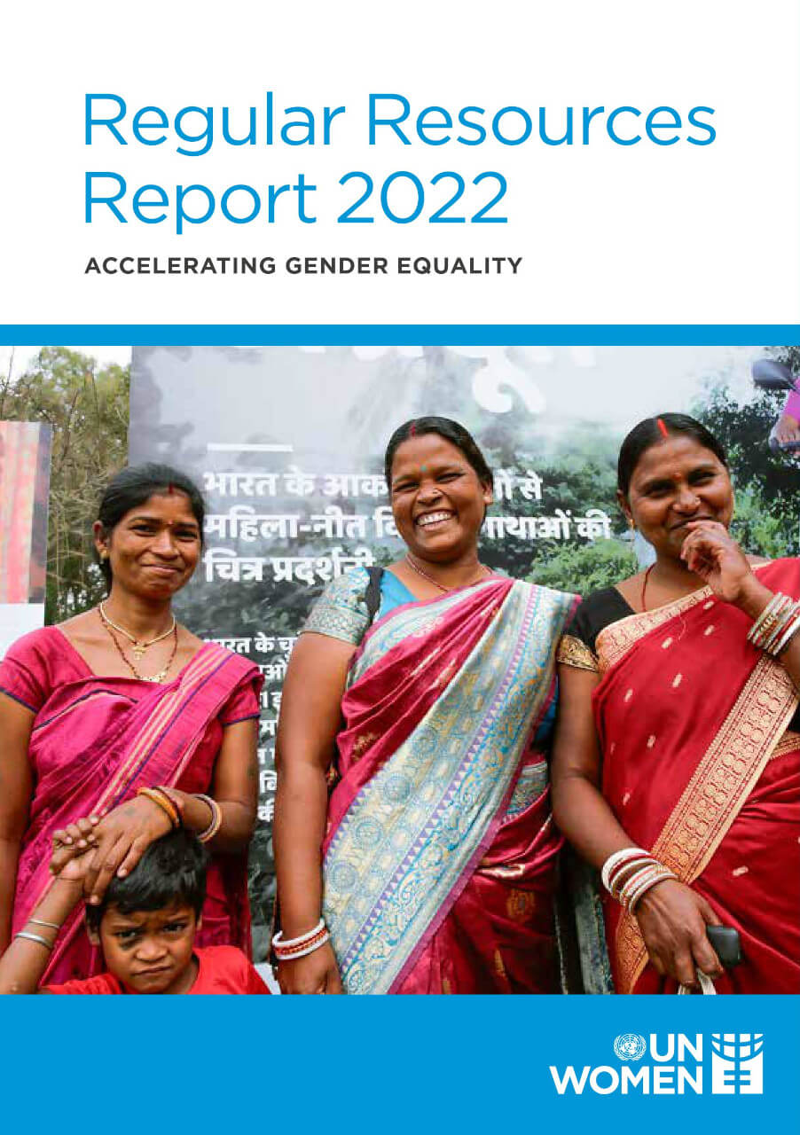 Regular resources report 2022: Accelerating gender equality