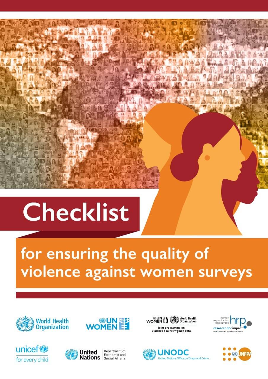 Checklist for ensuring the quality of violence against women surveys