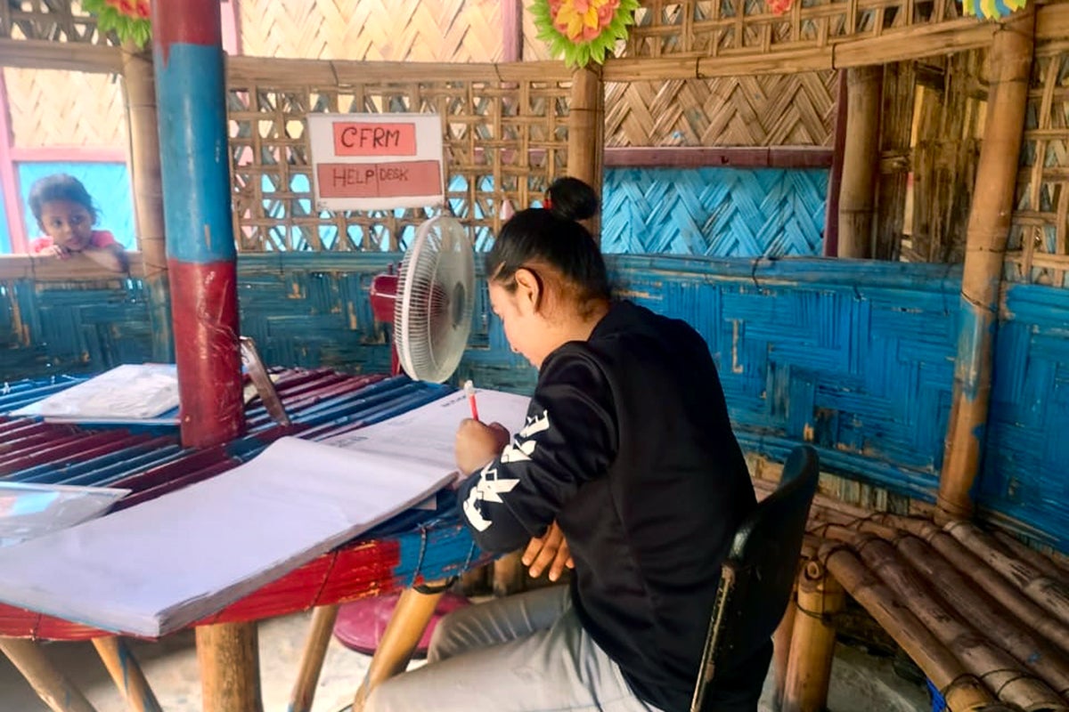 Pori attended counselling and workshops at UN Women’s Multi-Purpose Women’s Centre in Cox’s Bazar, Bangladesh.