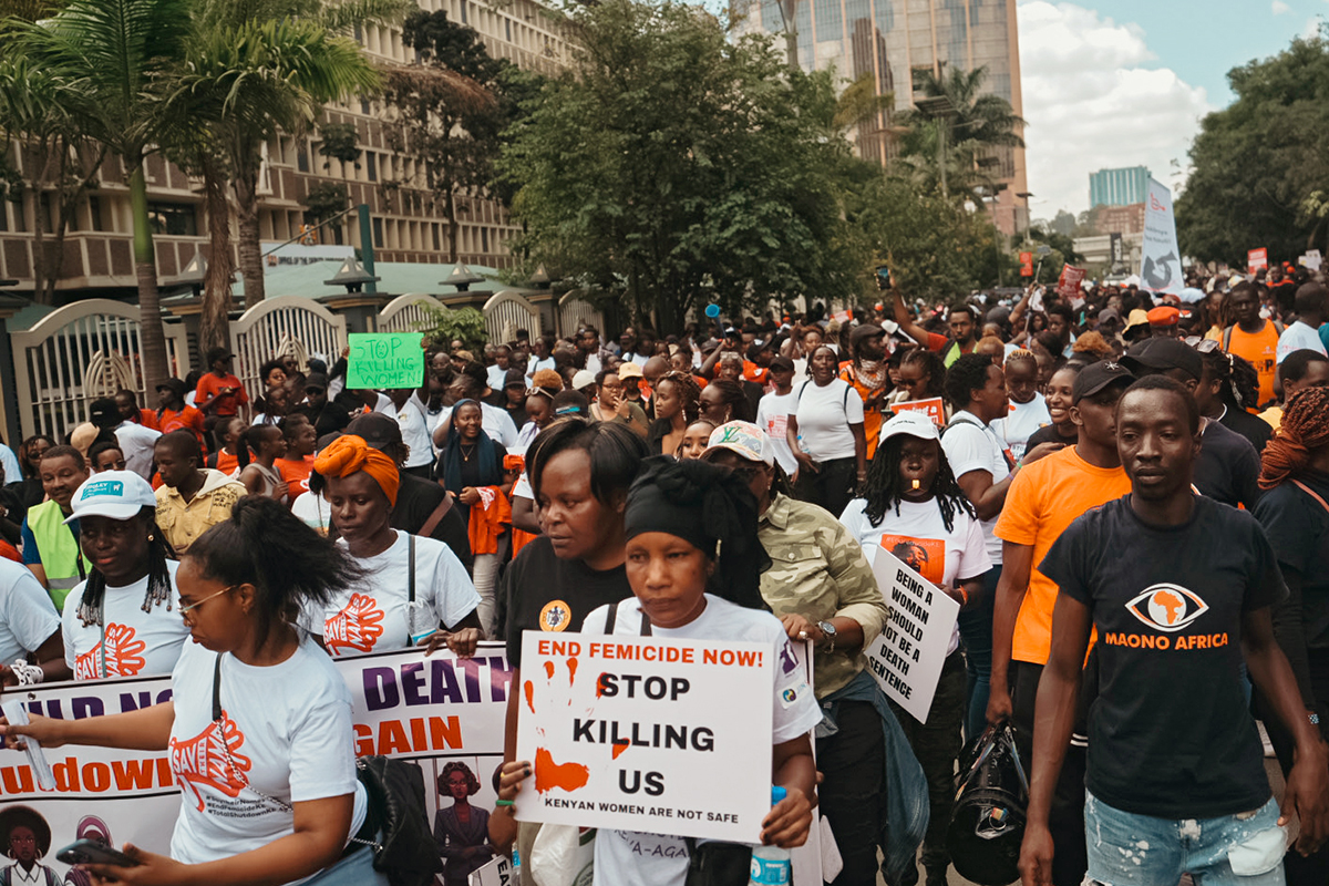 At least 500 women and girls have been murdered in Kenya since 2016, despite the country's efforts to prevent gender-based violence.