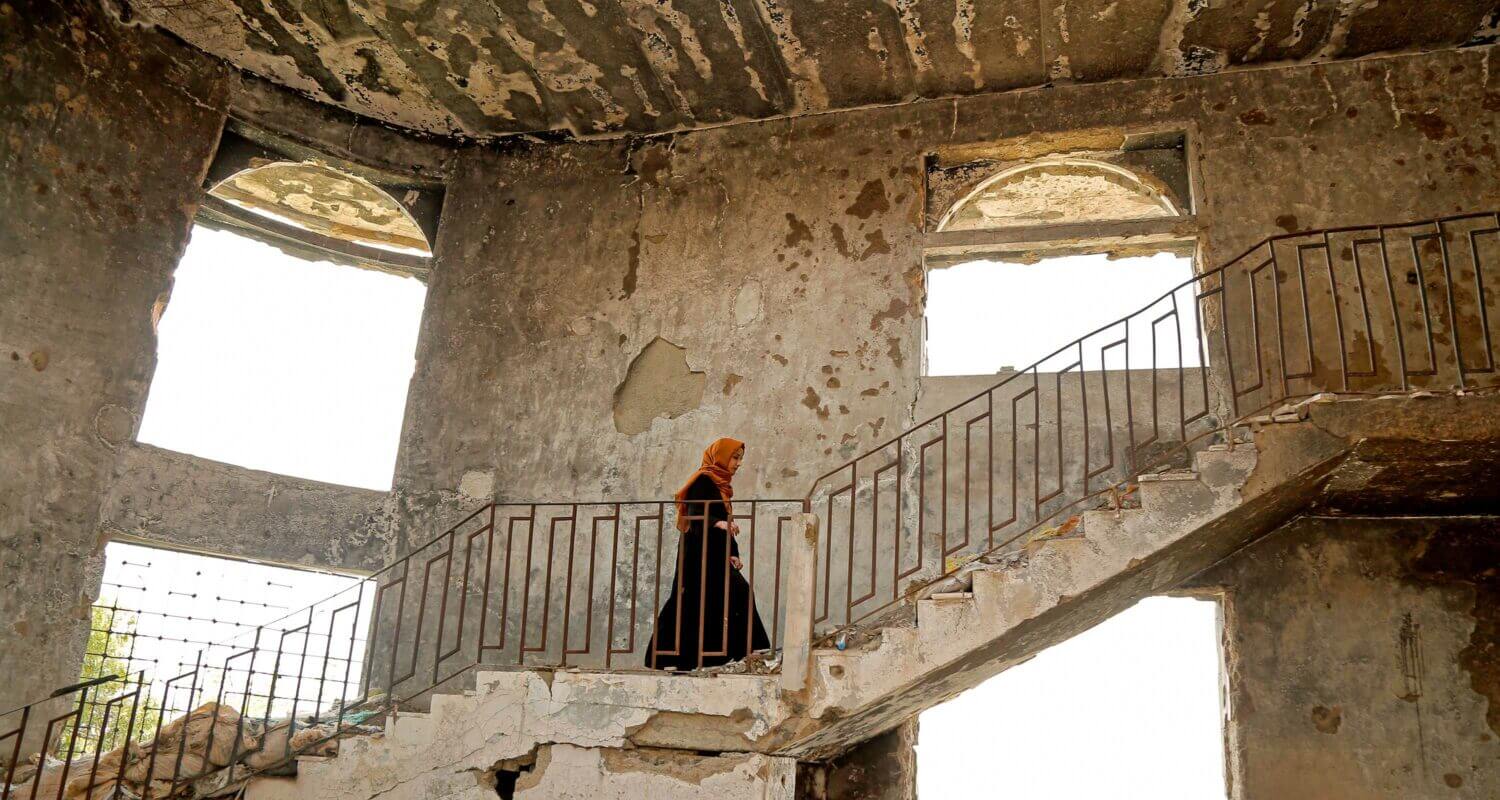 Ola al-Aghbary has been an activist in Yemen since 2011, focusing on youth and women’s empowerment to foster positive change. Yemen has been torn apart by civil war for a decade. Photo: UN Photo/Heba Naji.