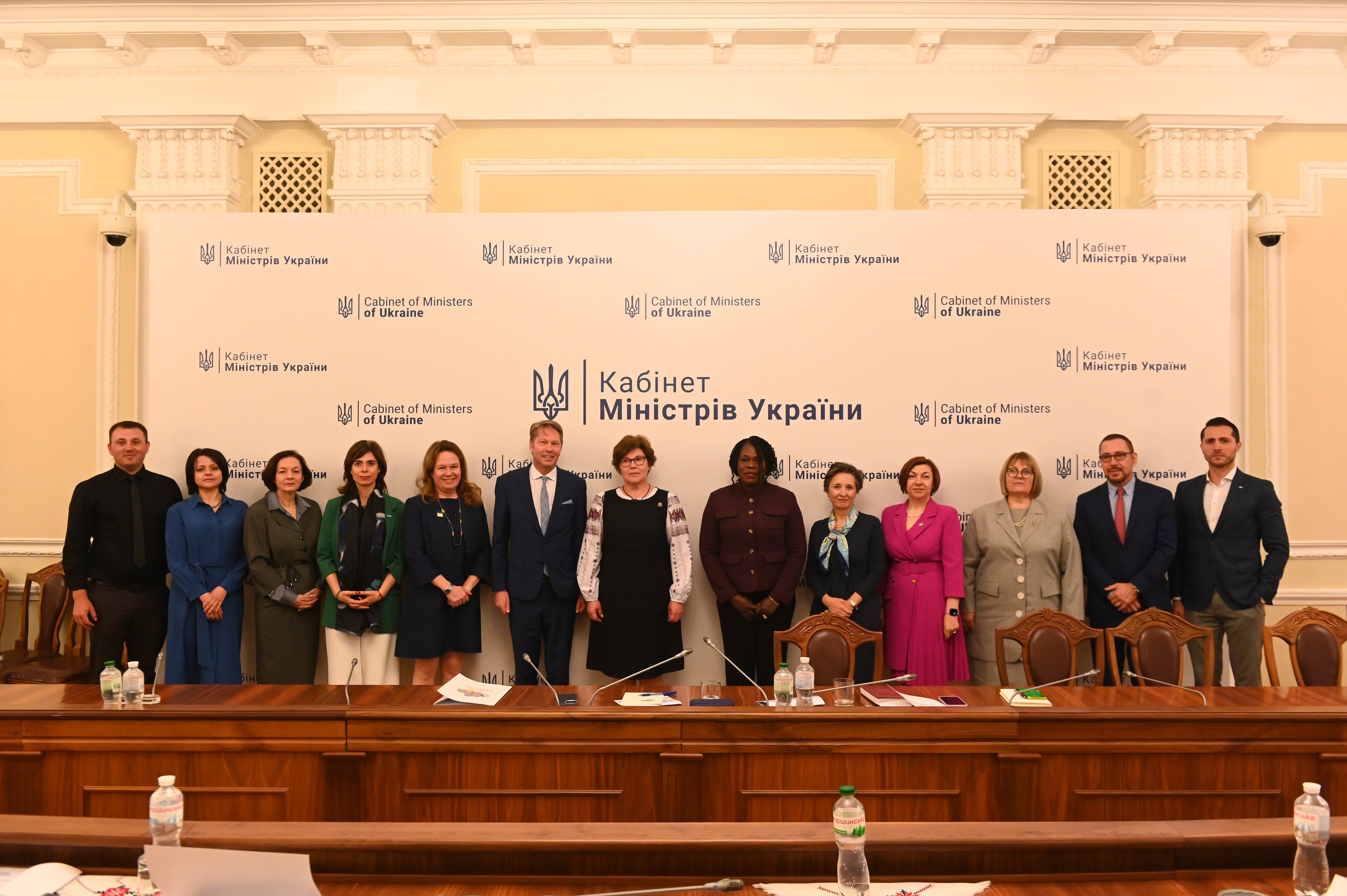 UN Women Executive Board engages in discussions with Kateryna Levchenko, Government Commissioner for Gender Policy in Ukraine, highlighting Ukraine's efforts in gender-responsive recovery and EU accession. Photo: UN Women
