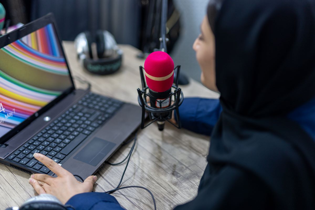 A female-run radio station is bringing education and awareness of rights to women and girls in Afghanistan.
