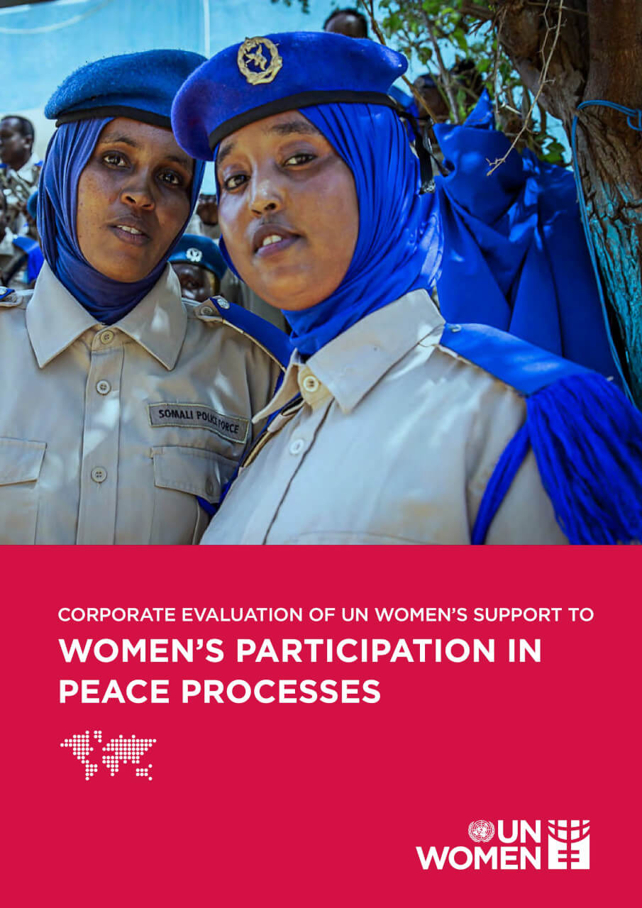 Corporate thematic evaluation of UN Women’s support to women’s participation in peace processes