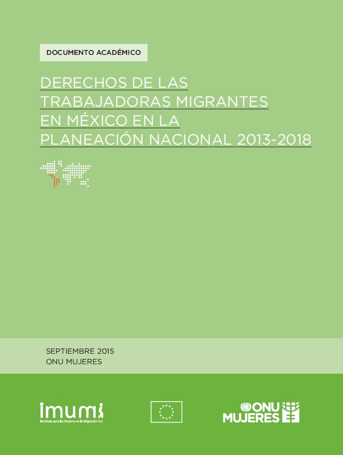 Derechos de las trabajadoras migrantes en México en la Planeación Nacional 2013-2018
