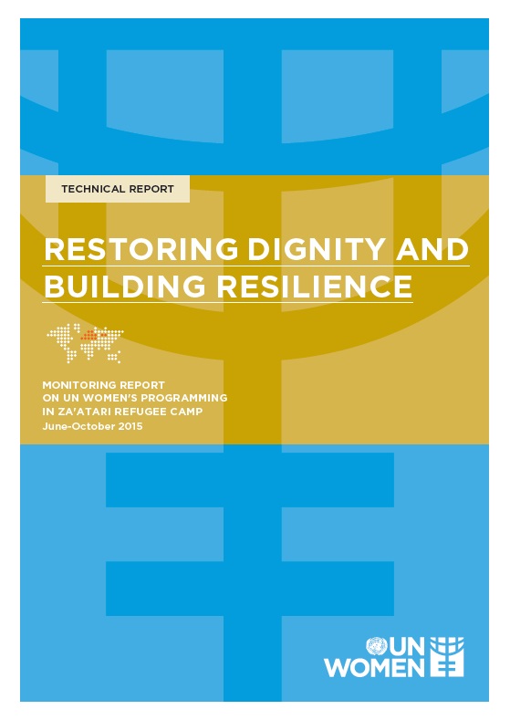 Restoring Dignity and Building Resilience cover page
