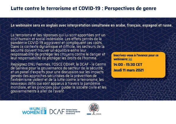 Dialogue interactif : Lutte contre le terrorisme et COVID-19 : Perspectives de genre
