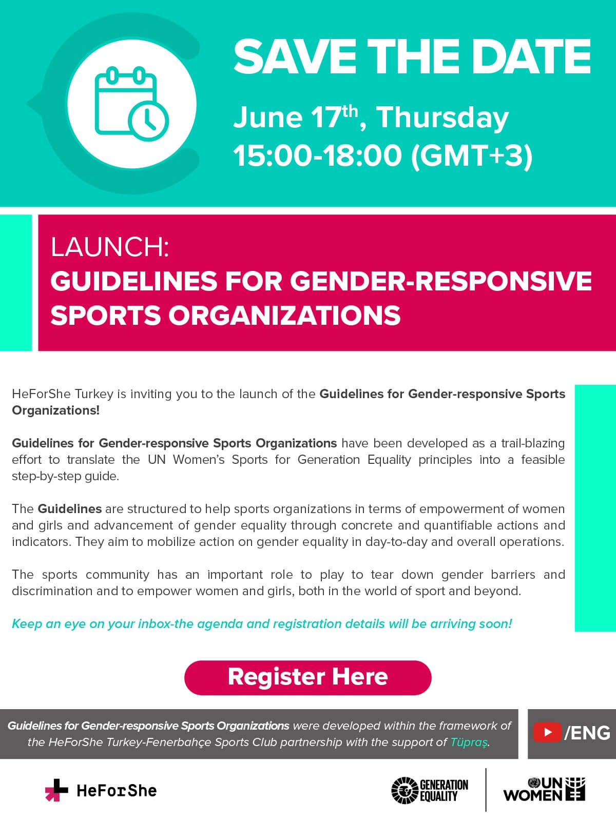 Launch of the guidelines for gender-responsive sports organizations