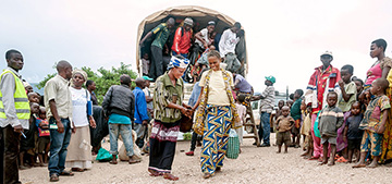 Burundian refugees in Democratic Republic of Congo. 