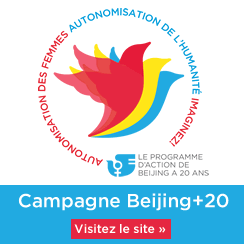 Visitez le site web de la campagne Beijing+20