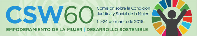 Sexagésimo período de sesiones de la Comisión sobre la Condición Jurídica y Social de la Mujer, 14–24 de marzo de 2016