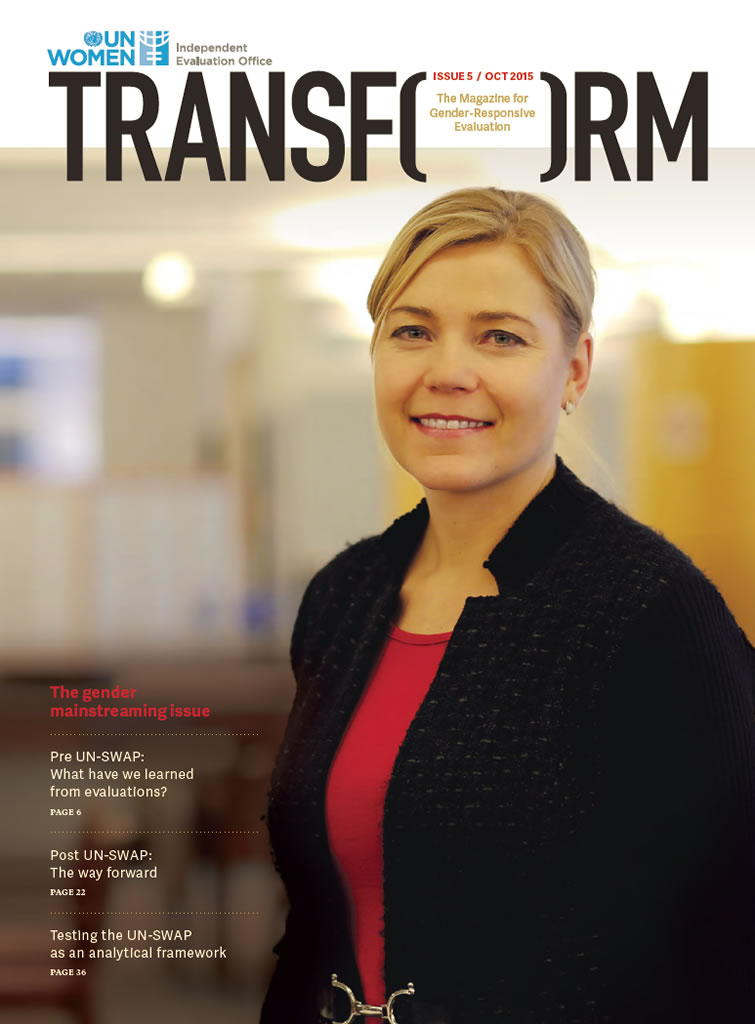 TRANSFORM – The magazine for gender-responsive evaluation – Issue 5, October 2015