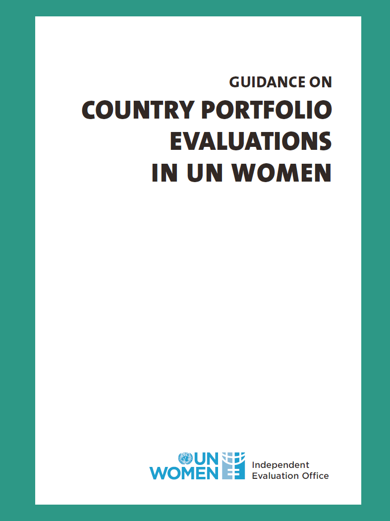 Guidance on country portfolio evaluations in UN Women