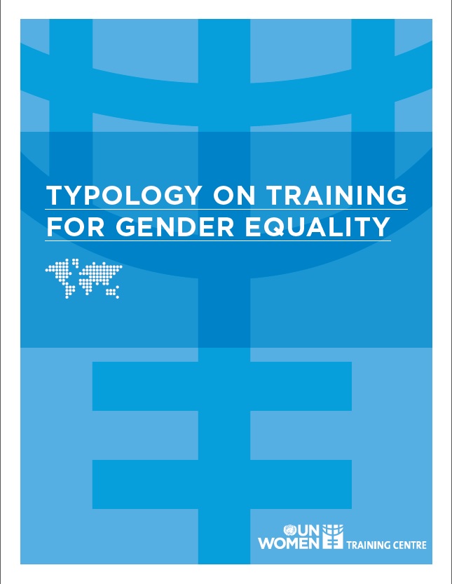 Typology on training for gender equality