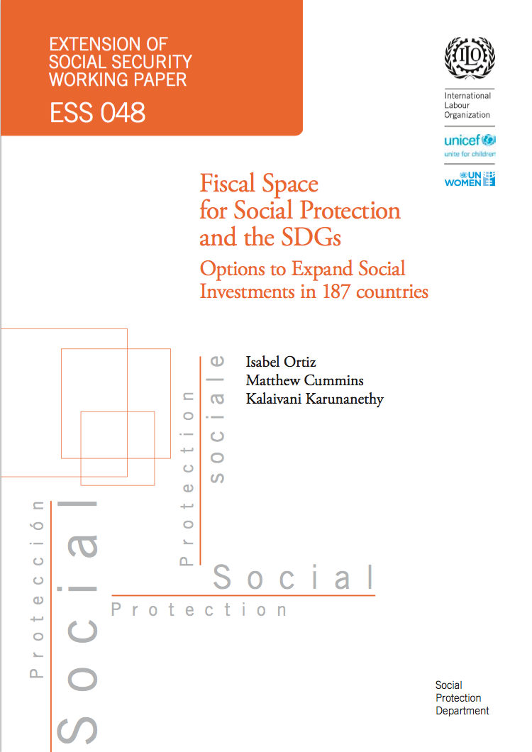 Fiscal space for social protection and the SDGs: Options to expand social investments in 187 countries