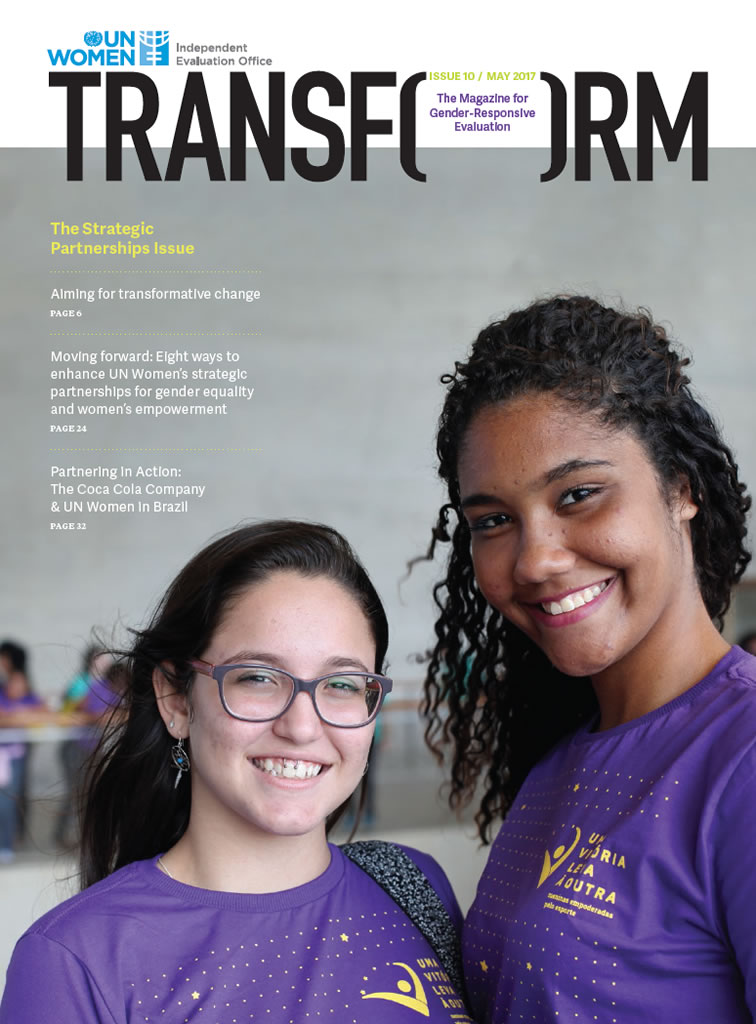 TRANSFORM – The magazine for gender-responsive evaluation – Issue 10, May 2017