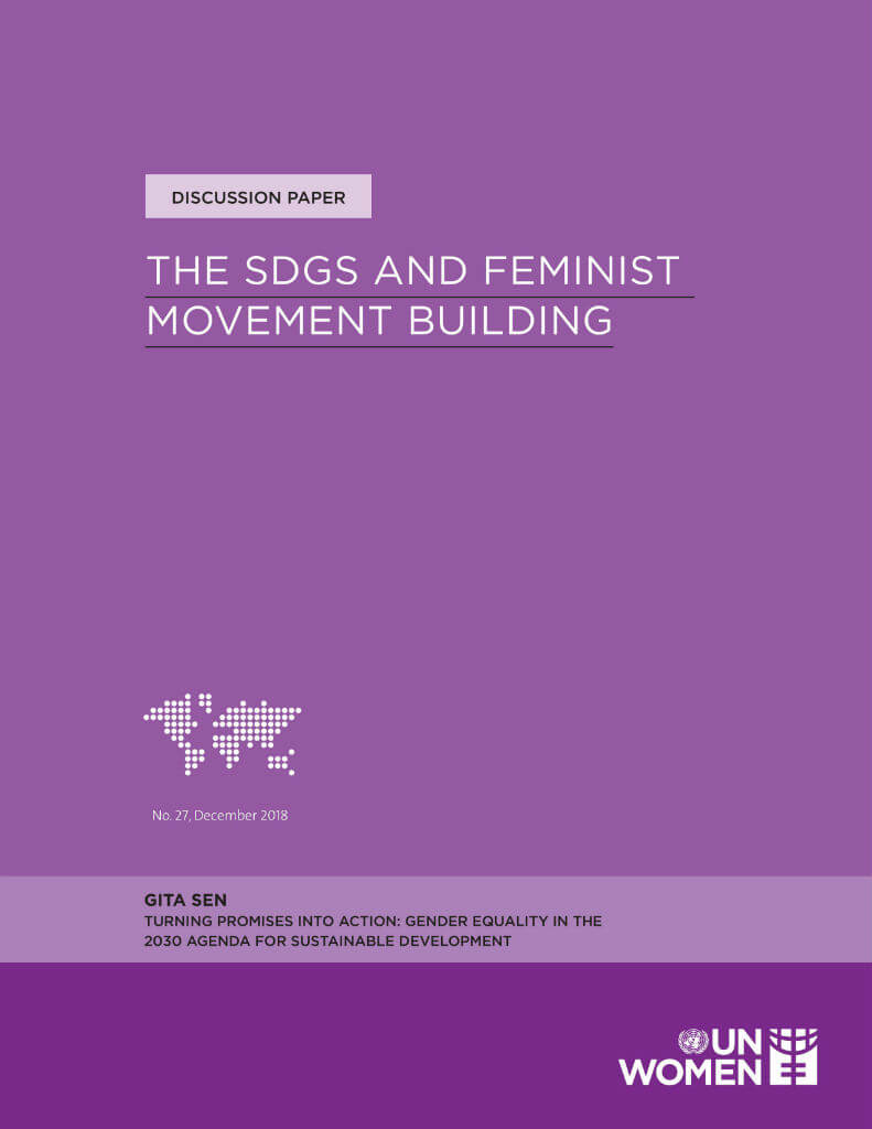 The SDGs and feminist movement building