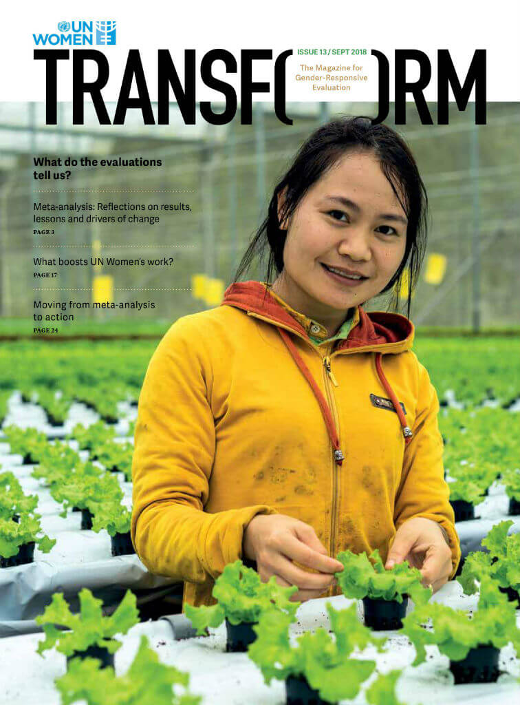 TRANSFORM – The magazine for gender-responsive evaluation – Issue 13, September 2018